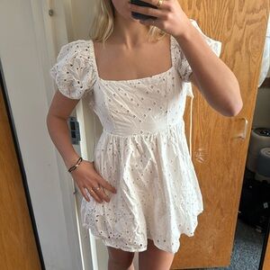 ZARA MINI WHITE DRESS